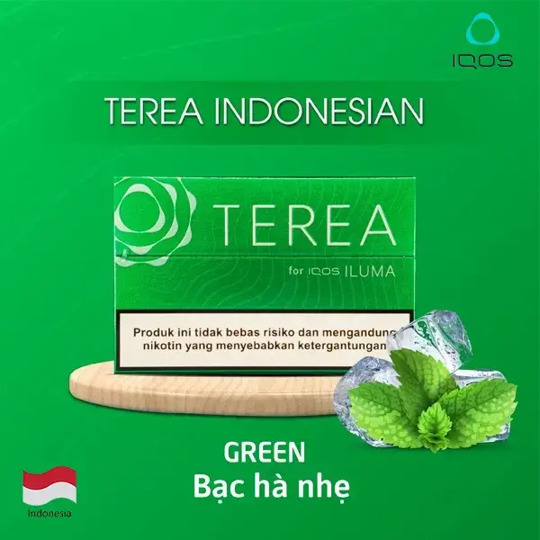 【淡薄荷】亞洲版Indonesia印尼IQOS菸彈 IQOS ILUMA專用 整條10包 三天到貨:圖片 5
