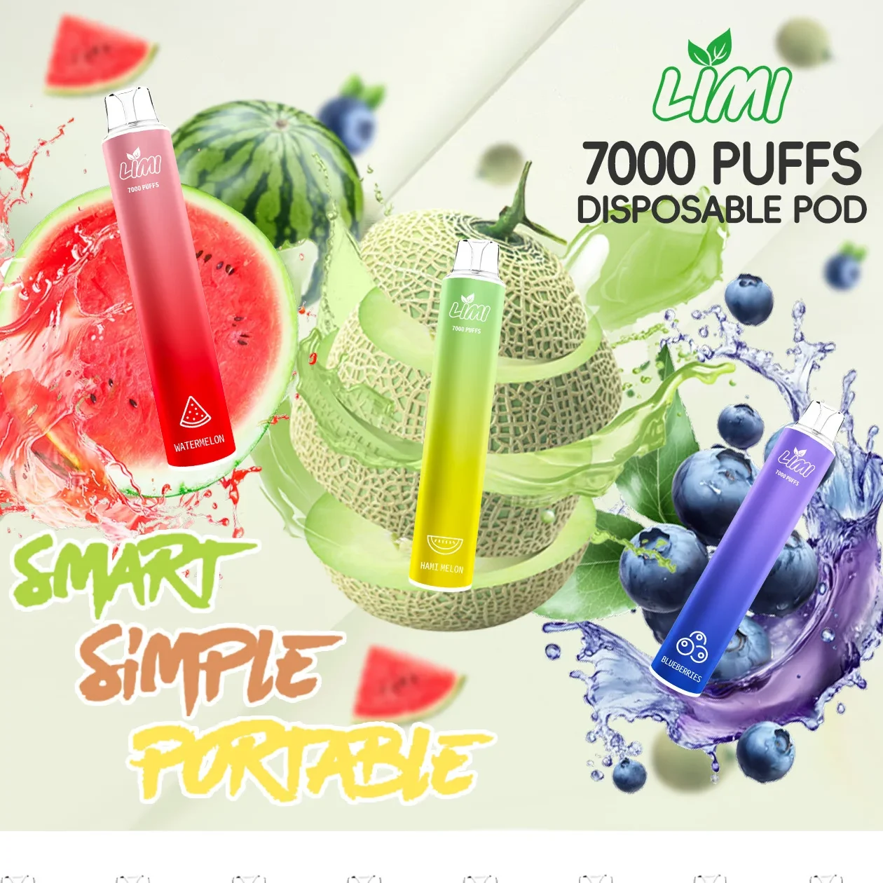 LIMI 7000 Puffs 拋棄式電子煙|智能氣動感應 即吸即用:圖片 11