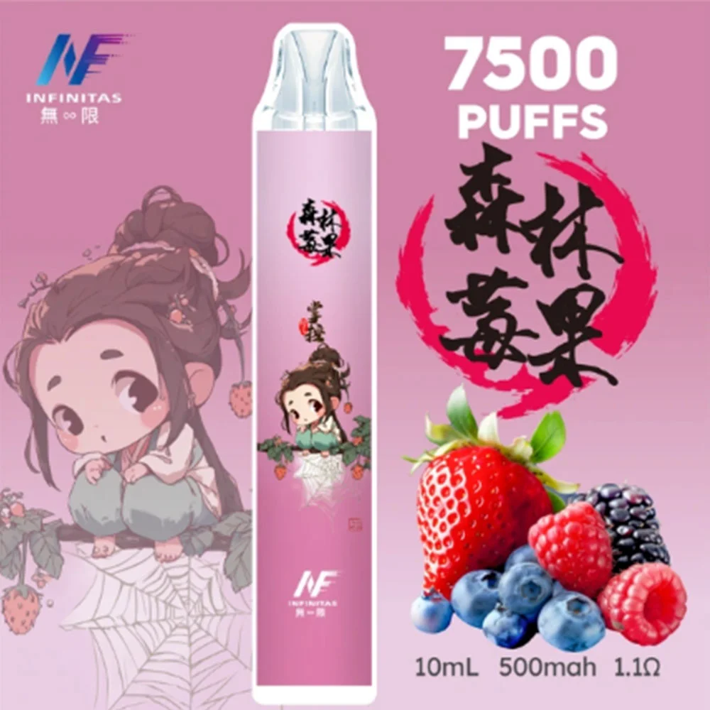 INF 7500 Puffs 拋棄式電子煙|鬼滅之刃粉絲必備|潮流造型+穩定輸出:圖片 6