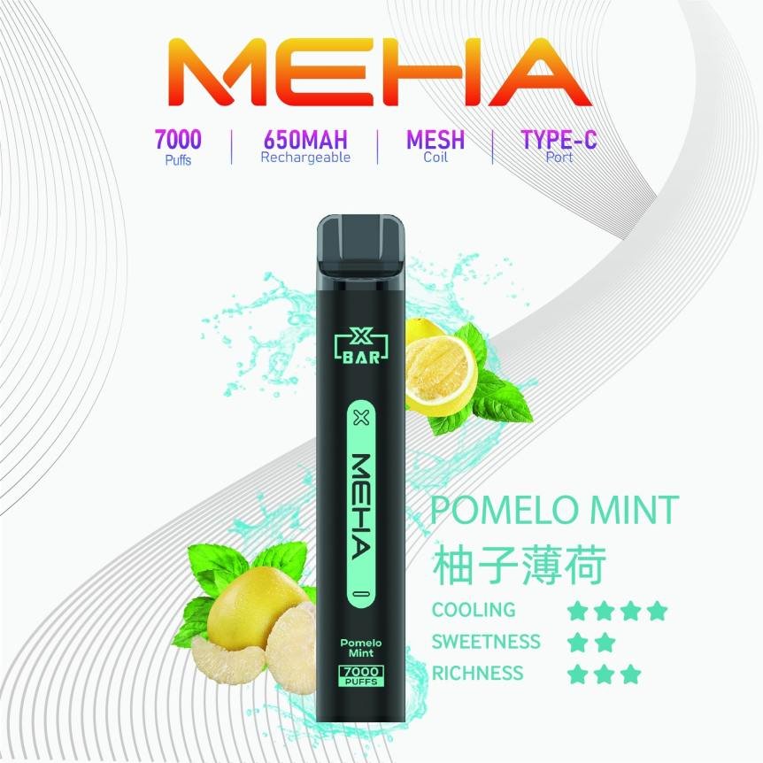 Meha Xbar 魅嗨拋棄式電子煙|7000口超耐抽|熱門口味齊全:圖片 14