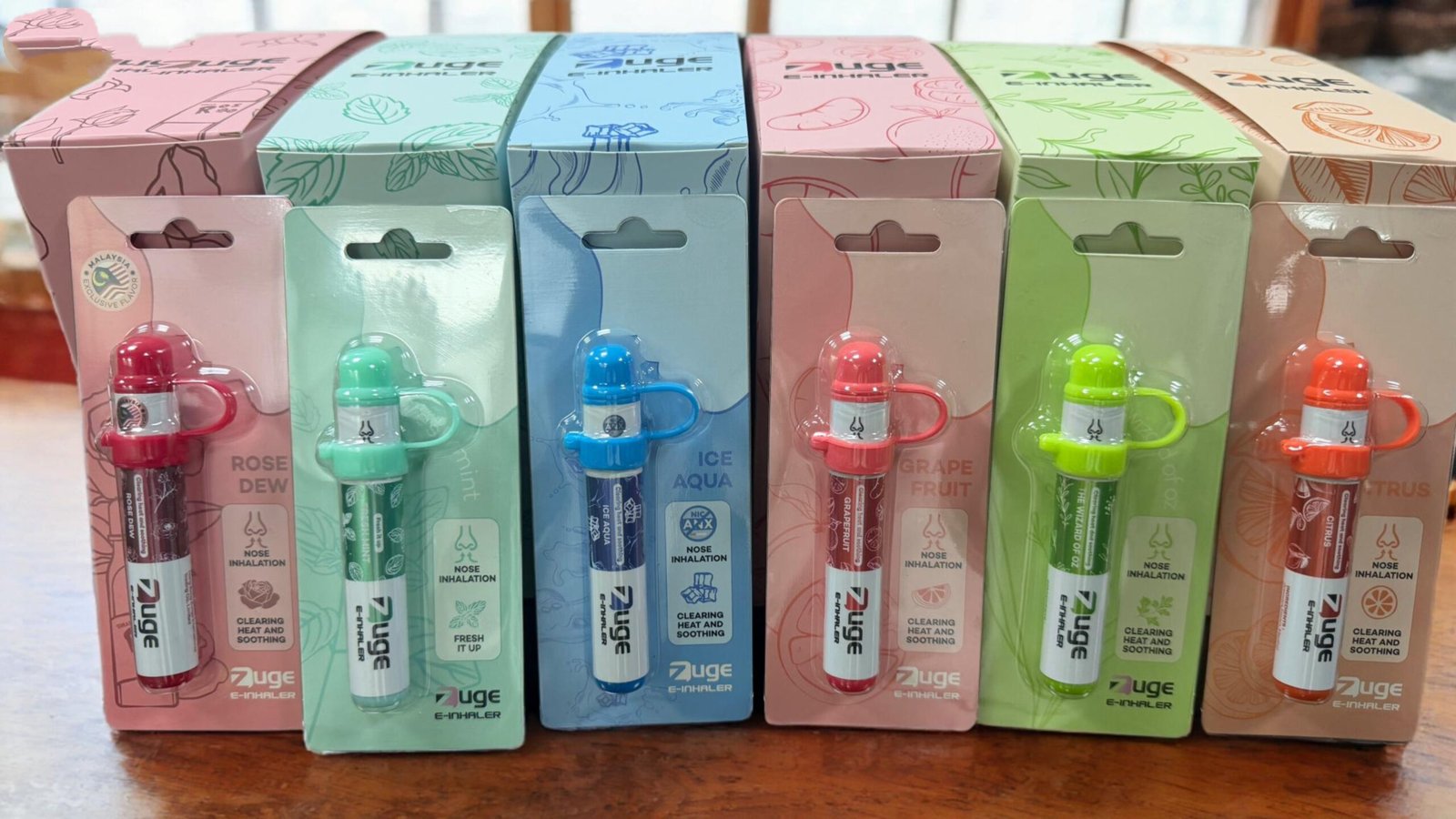 ZUGE E-inhaler 鼻吸器 | 草本果香配方・無尼古丁更自在:圖片 8