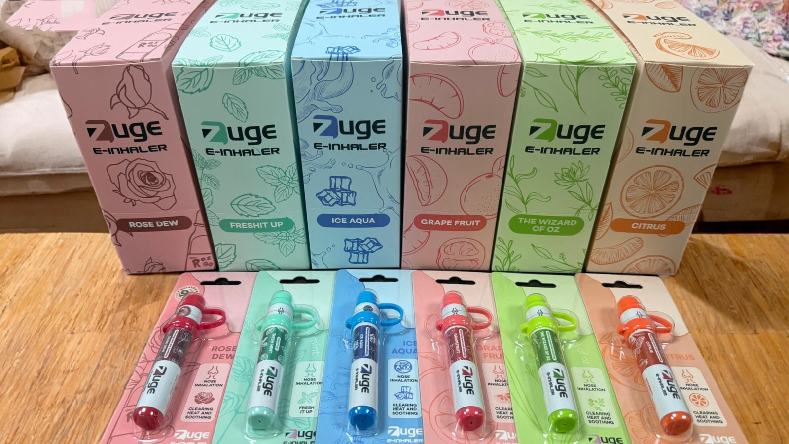 ZUGE E-inhaler 鼻吸器 | 草本果香配方・無尼古丁更自在:圖片 9