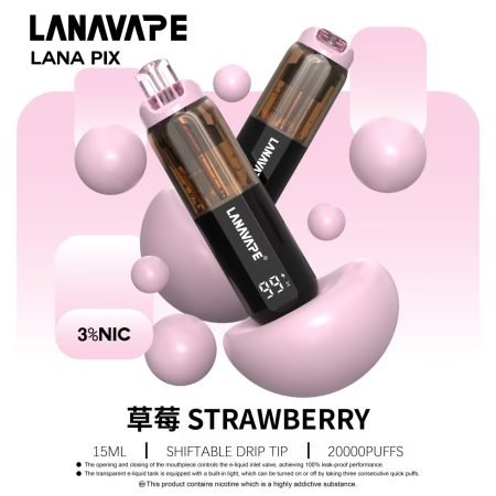 LANA PIX 閃光彈20000口電子煙|吸嘴控制進氣黑科技 | 透明油倉燈光現貨供應:圖片 9